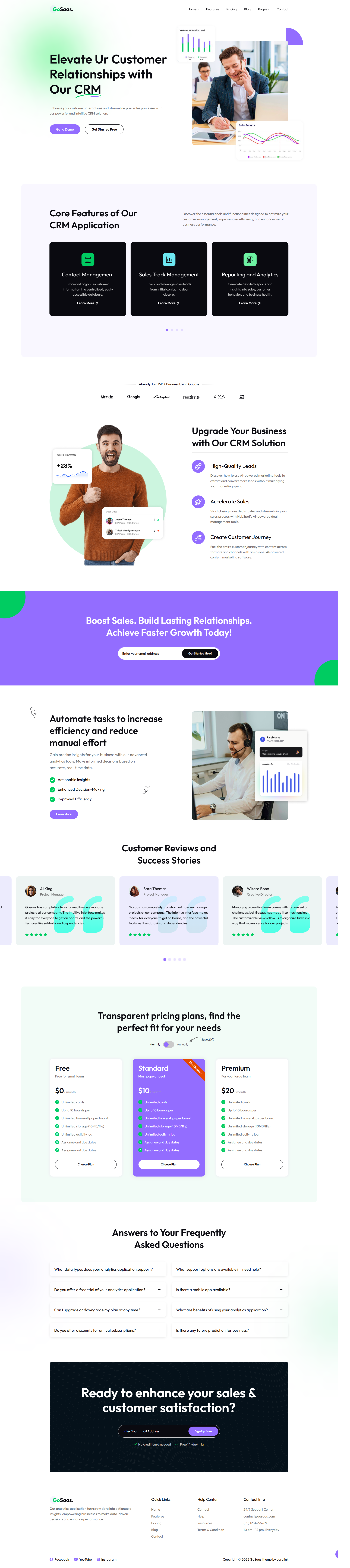 Web Project - Gosaas Html Vercel App